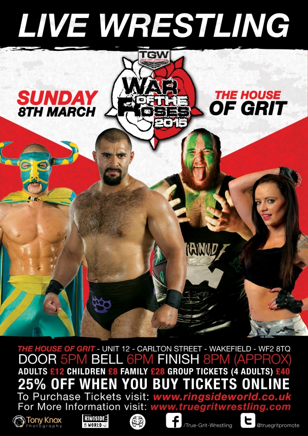 War of the Roses 2015 UK Wrestling Events UKFF