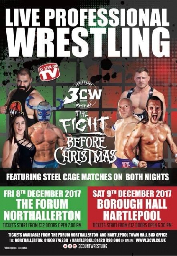 3CW The Fight Before Christmas 2017 - Night Two