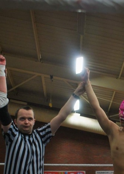 AMERICAN WRESTLING EPW TRIMDON VILLAGE