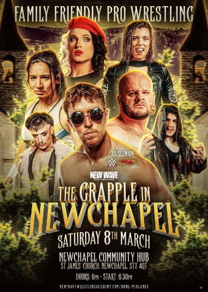 New Wave Wrestling - Grapple in Newchapel