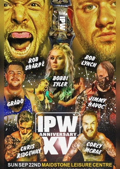 IPW 15th Anniversary Show taking place at Maidstone Leisure Centre