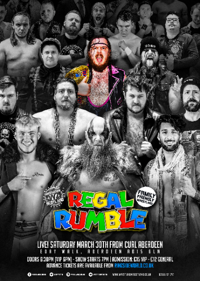 WrestleZone- Regal Rumble 2024 taking place at Curl Aberdeen